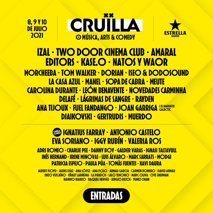Cartel Cruïlla 2021