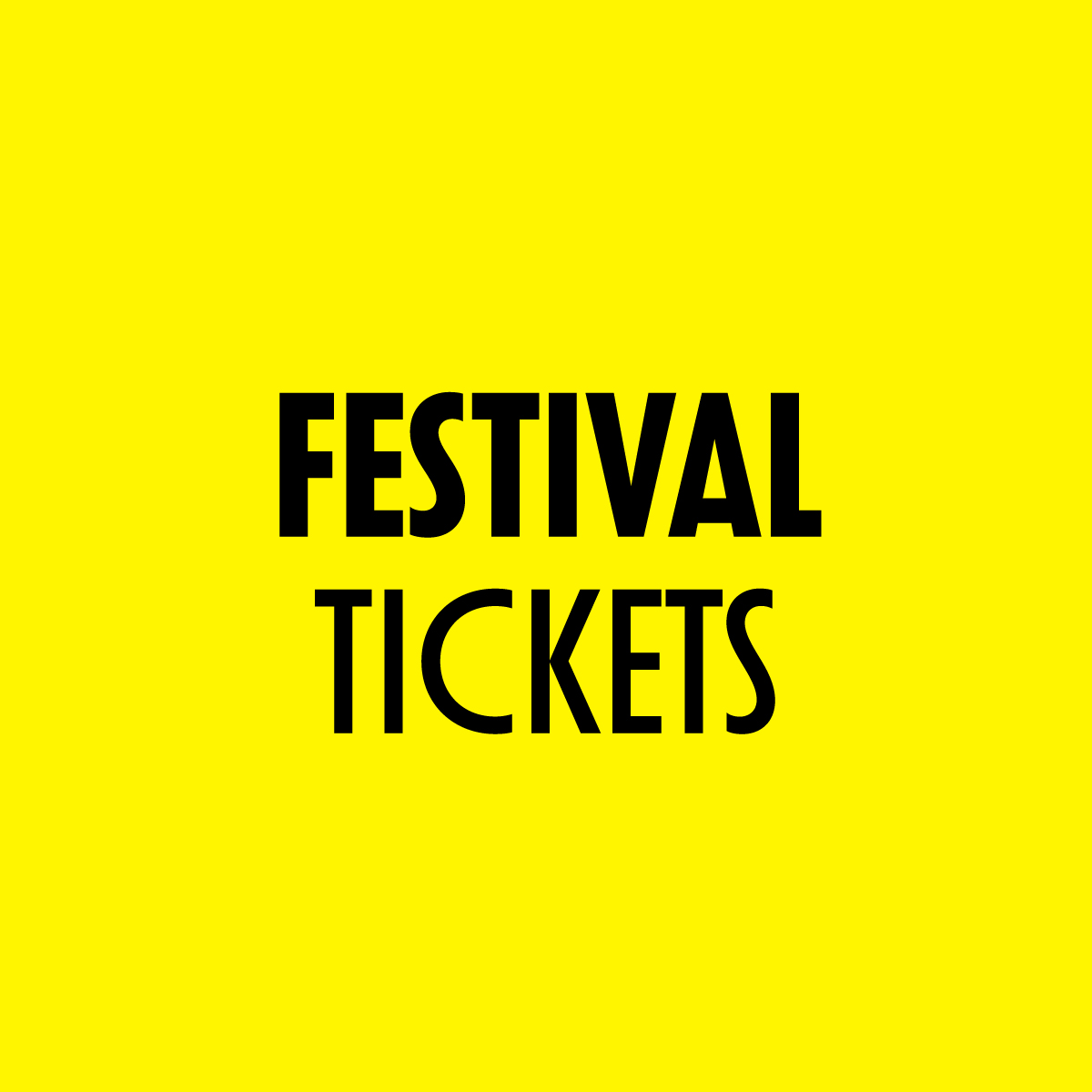Festival and concerts' tickets Festival Cruïlla